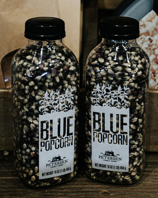 Blue Bottled Popcorn